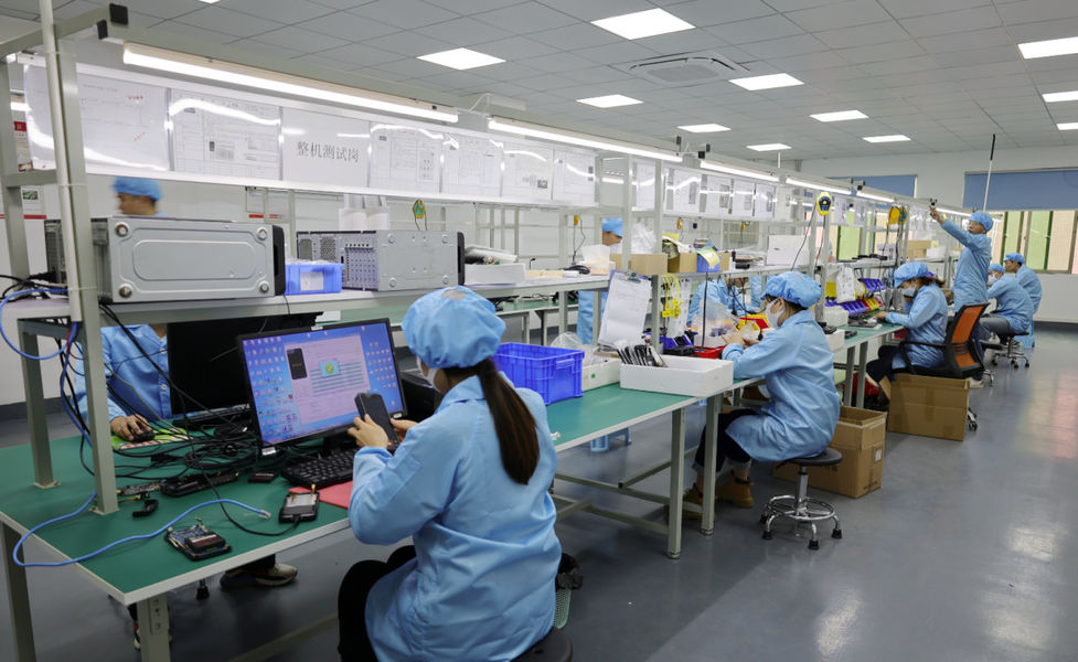 Guangzhou Phoebe Technology Co.,Ltd Produktionslinie des Herstellers